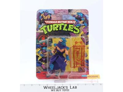Shredder TMNT 44 Back Playmates 5007 MOSC UNPUNCHED Action Figure
