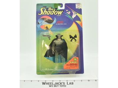 Ambush Shadow W/Quick Draw Action The Shadow 1994 Kenner NEW MOSC Action Figure