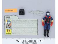 Vipers V1 100% Complete G.I. Joe 1986 Hasbro Vintage Action Figure