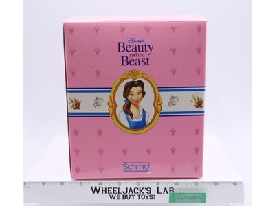 Ceramic Belle & Beast Musical Figurine Beauty and the Beast Disney Schmid NEW