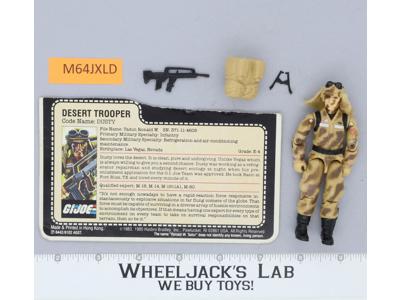 Dusty V1 100% Complete G.I. Joe 1985 Hasbro Vintage Action Figure
