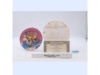 The Simpson's A Family for the 90's Porcelain Collector Plate 1991 Franklin Mint