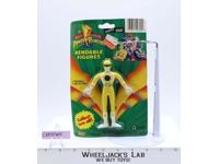 Bendable Yellow Ranger Mighty Morphin Power Rangers 1993 Bandai NEW MOSC