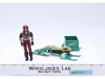 Zartan With Chameleon G.I. Joe 1984 Hasbro Vintage Action Figure Vehicle