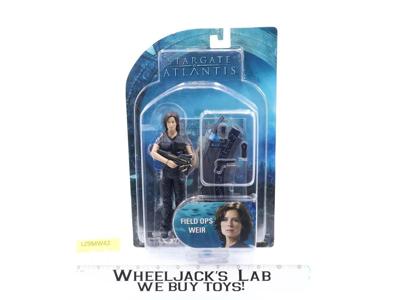 Field Ops Weir Stargate Atlantis Series 1 MOSC Diamond Select Toys Action Figure