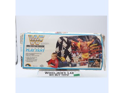 Hulkamania & Ultimate Warrior Play Tent WWF Wrestling 1991 Ero Industries