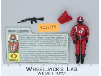 Crimson Guard V1 100% Complete G.I. Joe 1985 Hasbro Vintage Action Figure