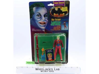 Joker Sky Escape Batman Dark Knight 1990 Kenner Vintage Action Figure NEW MOSC