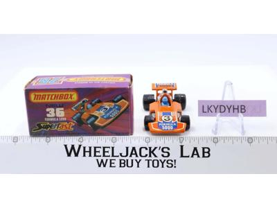 Formula 5000 No 36 Lesney Superfast Matchbox 1973 W/Box England Vintage