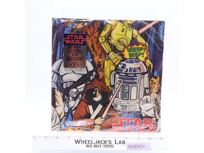 Star Wars Gift Wrap 2 Sheets 20 in x 30 in 1977 Drawing Board NEW SEALED