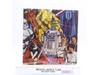 Star Wars Gift Wrap 2 Sheets 20 in x 30 in 1977 Drawing Board NEW SEALED