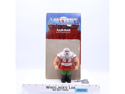 Ram Man W/12 Cardback 100% Complete He-Man Masters of the Universe MOTU 1982