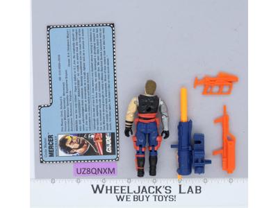 Mercer V2 100% Complete 1991 G.I. Joe Hasbro Vintage Action Figure