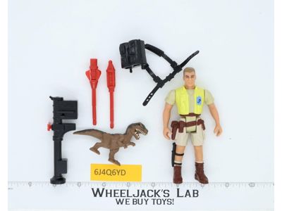 Robert Muldoon Series 1 Jurassic Park Complete 1993 Kenner Vintage Action Figure