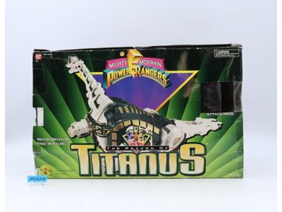 Titanus Carrier Zord Complete Mighty Morphin Power Rangers 1993 Bandai Vehicle