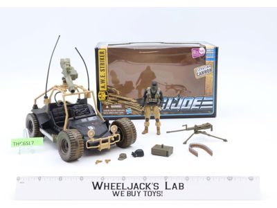 A.W.E. Striker W/ Night Fox 100% Complete GI Joe 2010 Hasbro Action Figure