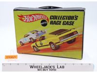 24 Car Collector's Race Case W/Tray Hot Wheels 1969 Mattel Vintage Storage Case