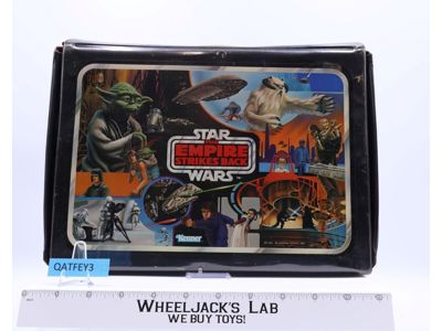 Star Wars ESB RED TRAYS Vinyl Collector's Case 1982 Kenner Vintage
