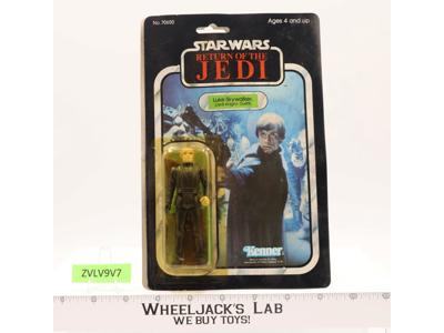 Luke Skywalker Jedi Knight 77 Back-A Star Wars ROTJ 1983 Kenner NEW MOSC SEALED