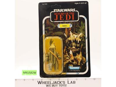 Teebo Ewok 77 Back-B Star Wars ROTJ 1983 Kenner Figure NEW MOSC SEALED