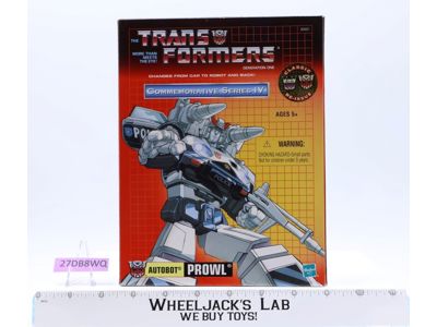 Prowl Commemorative Series Reissue Transformers 2002 Hasbro Figure NEW MIB