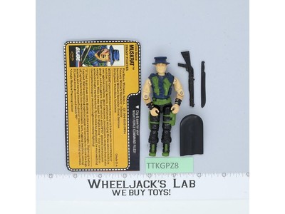 Muskrat V2 Night Force 100% Complete 1989 G.I. Joe Hasbro Vintage Action Figure