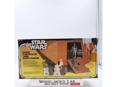 Radio Controlled Jawa Sandcrawler Complete W/ INSERT Star Wars Kenner Vehicle