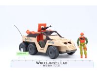 Desert Fox W/Skidmark 100% Complete 1988 GI Joe Vintage Action Figure Vehicle