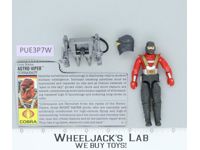 Astro Viper V1 100% Complete G.I. Joe 1988 Hasbro Vintage Action Figure