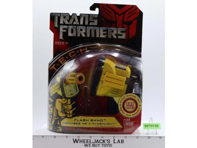 Flash Bang Disguises as a Flashlight Transformers TECH RID 2007 Hasbro NEW MOSC