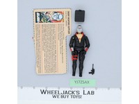 Destro V1 RED CARD BACK 100% Complete G.I. Joe 1983 Hasbro Vintage Action Figure