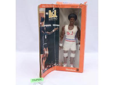 Dr. J Julius Erving Super Pro 1976 Shindana Toys 9.5" Action Figure
