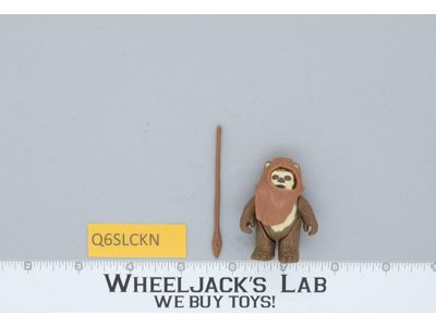 Wicket Ewok 100% Complete TAIWAN Star Wars ROTJ 1984 Kenner Figure NO REPRO