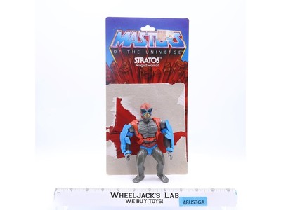 Stratos BLUE WINGS 8-Back COMPLETE He-Man Masters of the Universe MOTU Mattel