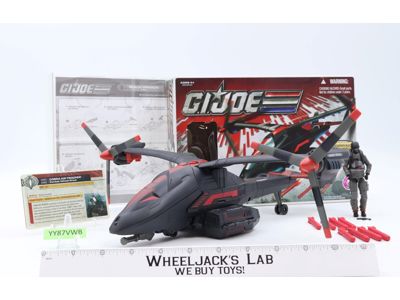 Black Dragon W/ Cobra Air Trooper GI Joe 2010 Hasbro Action Figure Vehicle