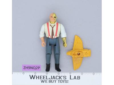 Stargazer W/ Sly-Bird Complete Silverhawks 1986 Telepix Kenner Vintage Figure