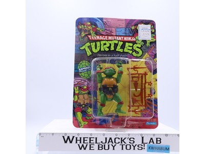 Raphael Teenage Mutant Ninja Turtles TMNT 1988 Playmates 10 BACK MOSC UNPUNCHED