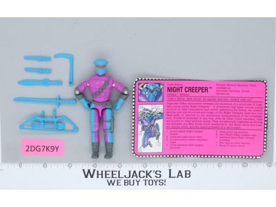 Night Creeper V2 100% Complete G.I. Joe 1992 Hasbro Vintage Action Figure