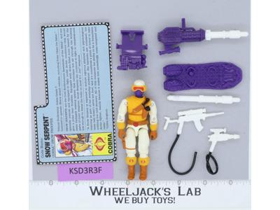 Snow Serpent V2 100% Complete G.I. Joe 1991 Hasbro Vintage Action Figure