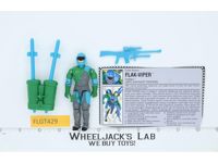 Flak Viper V1 100% Complete G.I. Joe 1992 Hasbro Vintage Action Figure