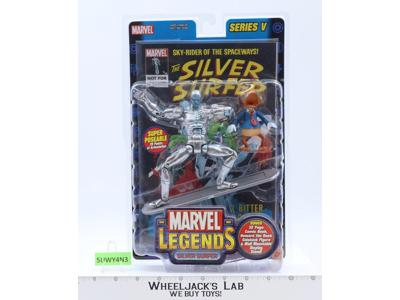 Silver Surfer X-Men Marvel Legends Series V 2003 ToyBiz Figure NEW MOSC SEALED