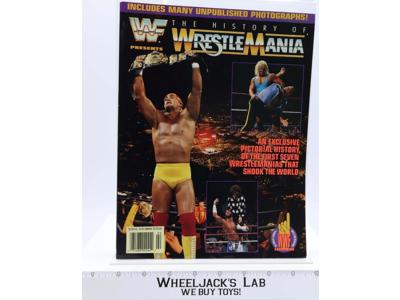 WWF The History of Wrestlemania 1-7 1992 Pictorial History Magazine