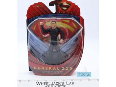 General Zod Black Suit Superman Man of Steel 2013 Mattel Action Figure NEW MOSC