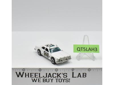 Highway Patrol Car 12 White 1977 Blackwall Hot Wheels Mattel Vintage