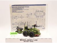 Weapons Transport 100% Complete G.I. Joe Hasbro 1985 Vehicle Action Figure