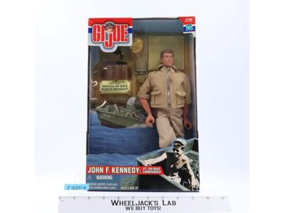 G.I. Joe John F. Kennedy PT 109 Boat Commander Echo 81585 NEW MISB 2000 Hasbro