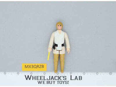 Luke Skywalker Farmboy BROWN HAIR 100% Complete Star Wars 1977 Kenner
