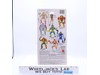 Faker W/8 CARDBACK Complete He-Man Masters of the Universe MOTU 1982 Mattel