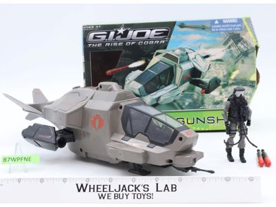 Cobra Gunship W/Firefly G.I. Joe Rise Of Cobra 2009 Hasbro Action Figure Vehicle