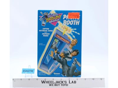 Bill & Ted's Excellent Adventure Phone Booth 1991 Kenner MISB
